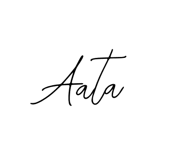 Make a beautiful signature design for name Aata. Use this online signature maker to create a handwritten signature for free. Aata signature style 12 images and pictures png