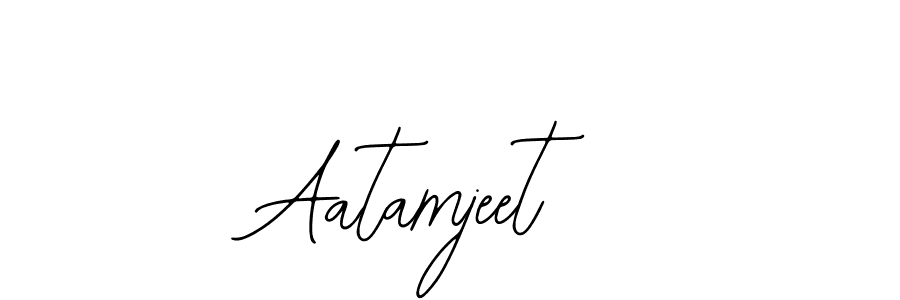 Design your own signature with our free online signature maker. With this signature software, you can create a handwritten (Bearetta-2O07w) signature for name Aatamjeet. Aatamjeet signature style 12 images and pictures png