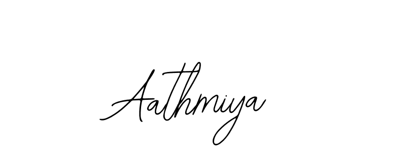 Design your own signature with our free online signature maker. With this signature software, you can create a handwritten (Bearetta-2O07w) signature for name Aathmiya. Aathmiya signature style 12 images and pictures png