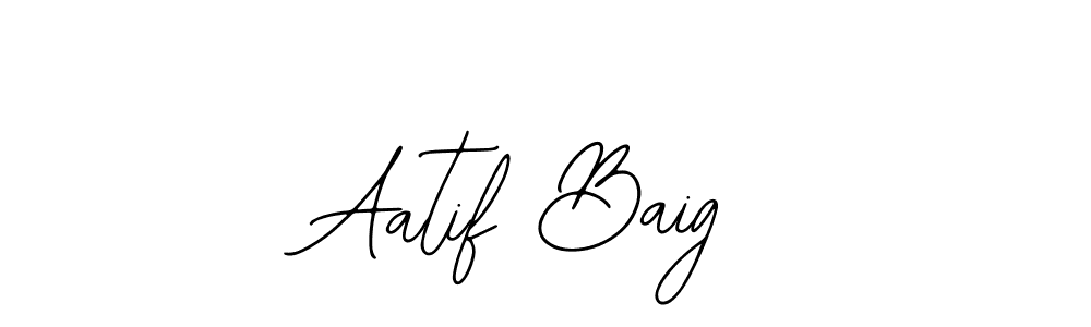 Make a beautiful signature design for name Aatif Baig. Use this online signature maker to create a handwritten signature for free. Aatif Baig signature style 12 images and pictures png
