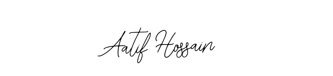 How to Draw Aatif Hossain signature style? Bearetta-2O07w is a latest design signature styles for name Aatif Hossain. Aatif Hossain signature style 12 images and pictures png