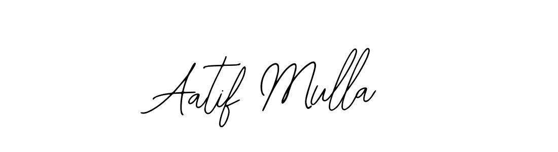 Make a beautiful signature design for name Aatif Mulla. Use this online signature maker to create a handwritten signature for free. Aatif Mulla signature style 12 images and pictures png