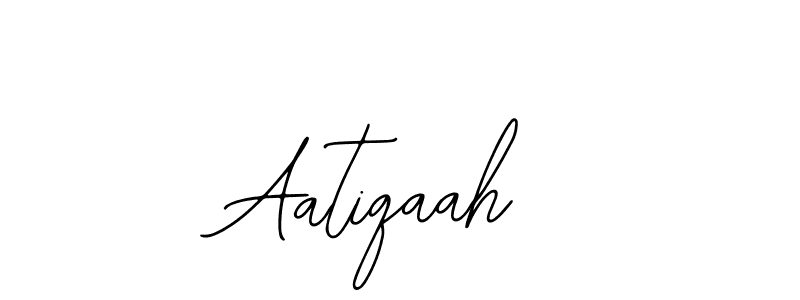 Make a beautiful signature design for name Aatiqaah. Use this online signature maker to create a handwritten signature for free. Aatiqaah signature style 12 images and pictures png