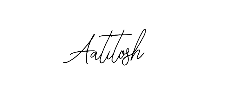 if you are searching for the best signature style for your name Aatitosh. so please give up your signature search. here we have designed multiple signature styles  using Bearetta-2O07w. Aatitosh signature style 12 images and pictures png