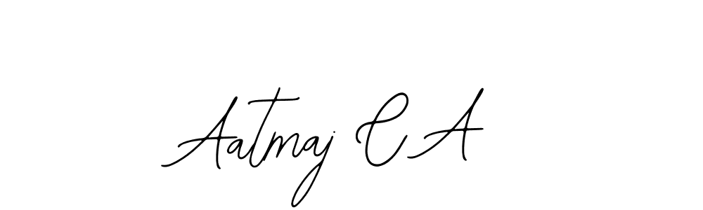 Also You can easily find your signature by using the search form. We will create Aatmaj C A name handwritten signature images for you free of cost using Bearetta-2O07w sign style. Aatmaj C A signature style 12 images and pictures png