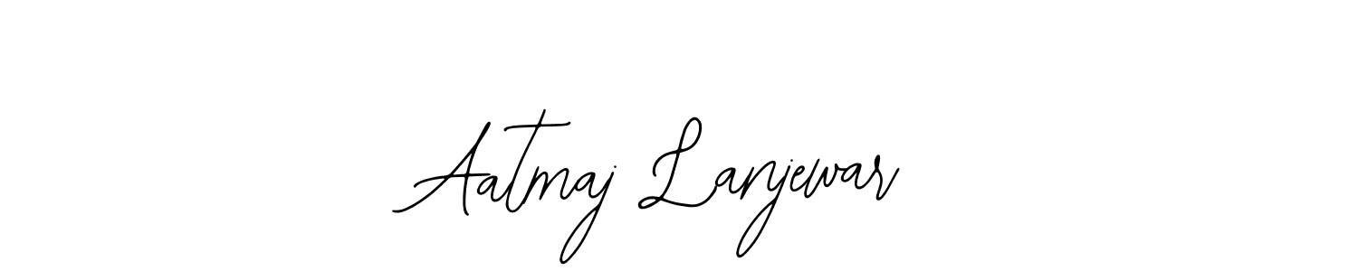 Design your own signature with our free online signature maker. With this signature software, you can create a handwritten (Bearetta-2O07w) signature for name Aatmaj Lanjewar. Aatmaj Lanjewar signature style 12 images and pictures png