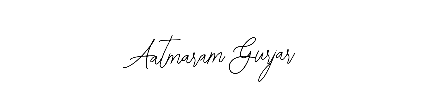 Aatmaram Gurjar stylish signature style. Best Handwritten Sign (Bearetta-2O07w) for my name. Handwritten Signature Collection Ideas for my name Aatmaram Gurjar. Aatmaram Gurjar signature style 12 images and pictures png