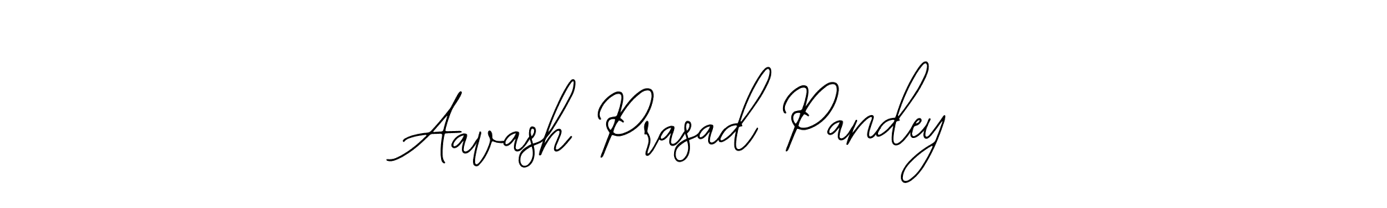 How to make Aavash Prasad Pandey name signature. Use Bearetta-2O07w style for creating short signs online. This is the latest handwritten sign. Aavash Prasad Pandey signature style 12 images and pictures png
