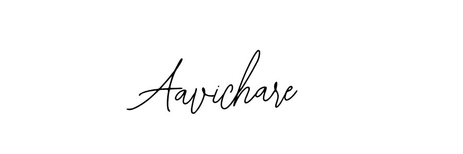 How to make Aavichare name signature. Use Bearetta-2O07w style for creating short signs online. This is the latest handwritten sign. Aavichare signature style 12 images and pictures png