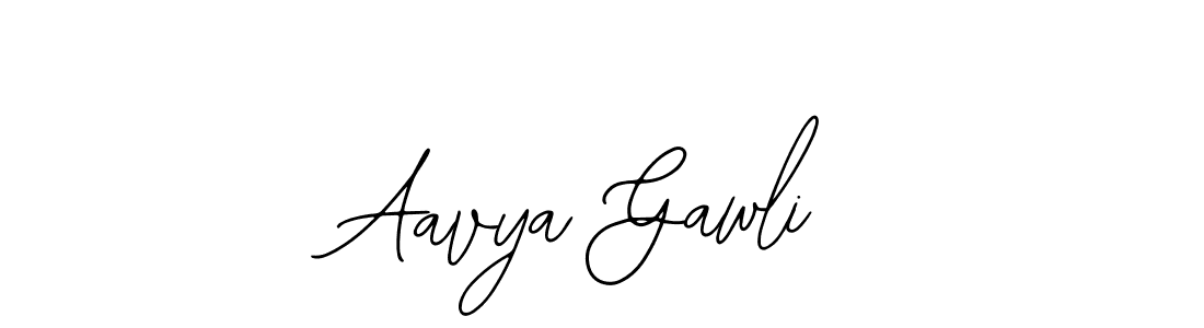 Aavya Gawli stylish signature style. Best Handwritten Sign (Bearetta-2O07w) for my name. Handwritten Signature Collection Ideas for my name Aavya Gawli. Aavya Gawli signature style 12 images and pictures png