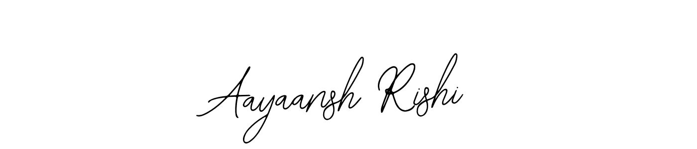 How to make Aayaansh Rishi signature? Bearetta-2O07w is a professional autograph style. Create handwritten signature for Aayaansh Rishi name. Aayaansh Rishi signature style 12 images and pictures png