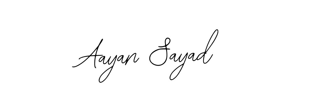 It looks lik you need a new signature style for name Aayan Sayad. Design unique handwritten (Bearetta-2O07w) signature with our free signature maker in just a few clicks. Aayan Sayad signature style 12 images and pictures png