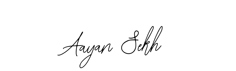 Aayan Sekh stylish signature style. Best Handwritten Sign (Bearetta-2O07w) for my name. Handwritten Signature Collection Ideas for my name Aayan Sekh. Aayan Sekh signature style 12 images and pictures png