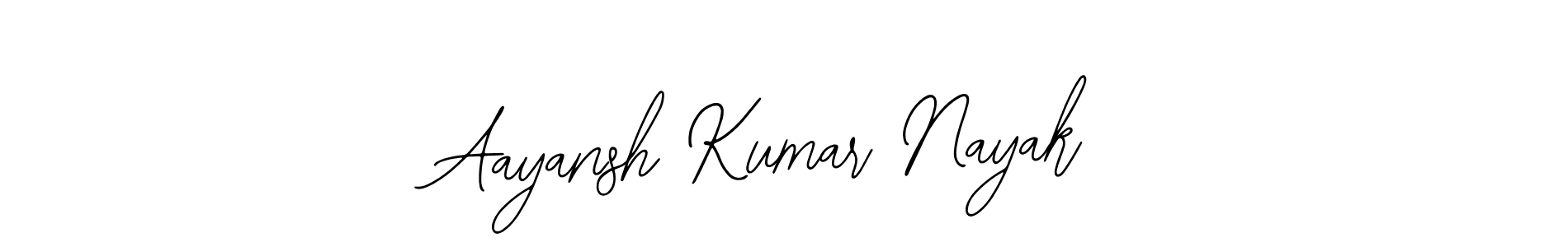 Create a beautiful signature design for name Aayansh Kumar Nayak. With this signature (Bearetta-2O07w) fonts, you can make a handwritten signature for free. Aayansh Kumar Nayak signature style 12 images and pictures png