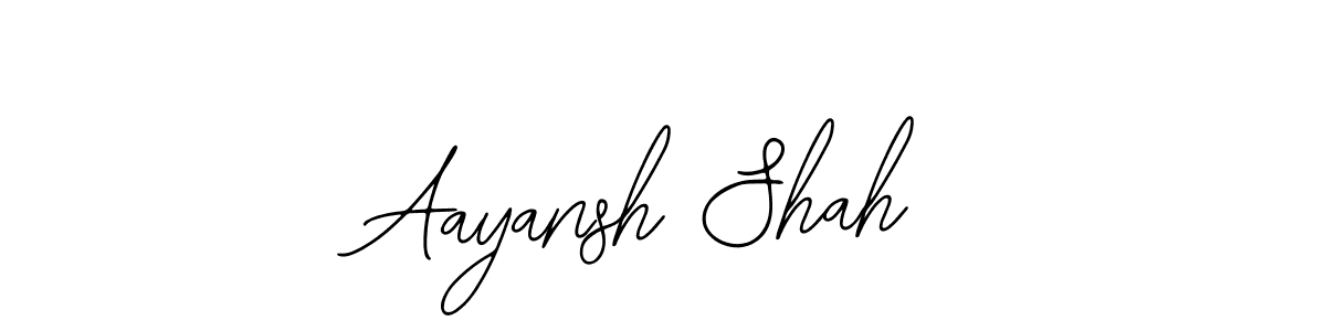Make a beautiful signature design for name Aayansh Shah. Use this online signature maker to create a handwritten signature for free. Aayansh Shah signature style 12 images and pictures png