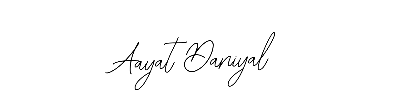 How to Draw Aayat Daniyal signature style? Bearetta-2O07w is a latest design signature styles for name Aayat Daniyal. Aayat Daniyal signature style 12 images and pictures png