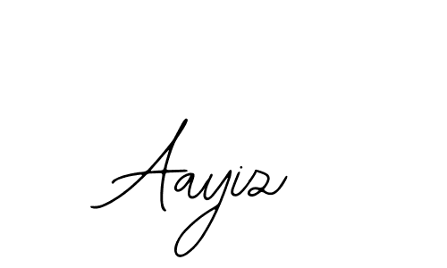 How to make Aayiz name signature. Use Bearetta-2O07w style for creating short signs online. This is the latest handwritten sign. Aayiz signature style 12 images and pictures png