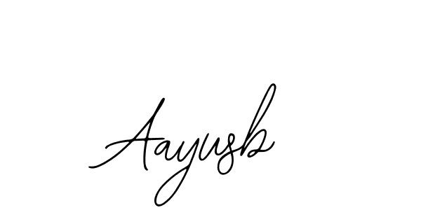 The best way (Bearetta-2O07w) to make a short signature is to pick only two or three words in your name. The name Aayusb include a total of six letters. For converting this name. Aayusb signature style 12 images and pictures png