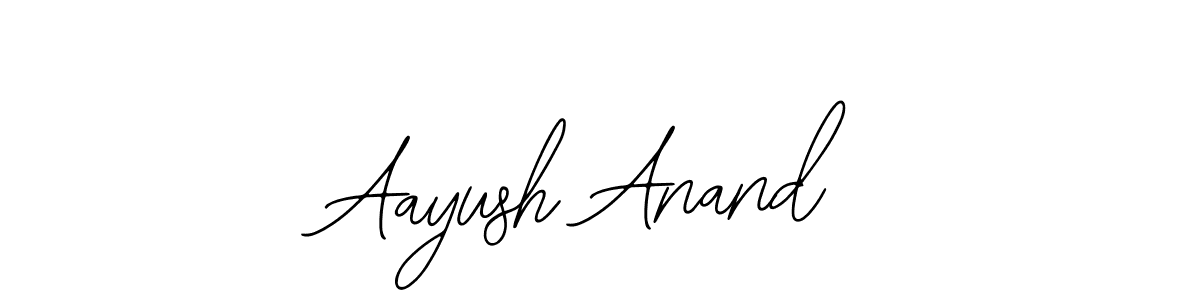 Bearetta-2O07w is a professional signature style that is perfect for those who want to add a touch of class to their signature. It is also a great choice for those who want to make their signature more unique. Get Aayush Anand name to fancy signature for free. Aayush Anand signature style 12 images and pictures png