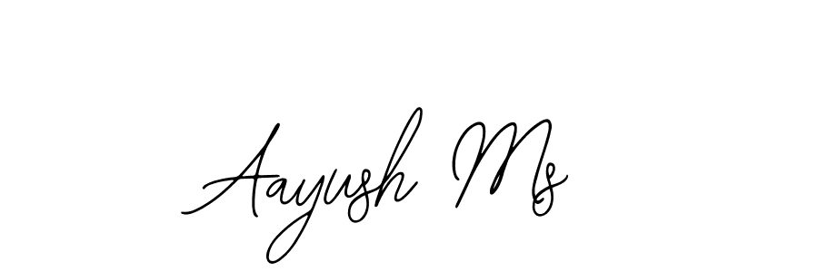 It looks lik you need a new signature style for name Aayush Ms. Design unique handwritten (Bearetta-2O07w) signature with our free signature maker in just a few clicks. Aayush Ms signature style 12 images and pictures png