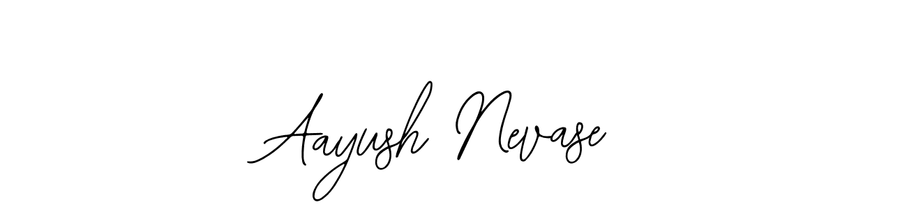 if you are searching for the best signature style for your name Aayush Nevase. so please give up your signature search. here we have designed multiple signature styles  using Bearetta-2O07w. Aayush Nevase signature style 12 images and pictures png