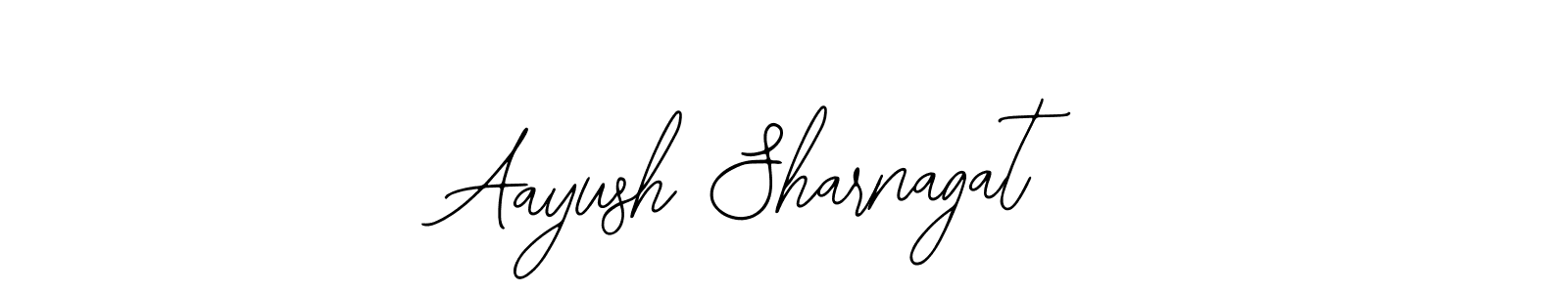 Aayush Sharnagat stylish signature style. Best Handwritten Sign (Bearetta-2O07w) for my name. Handwritten Signature Collection Ideas for my name Aayush Sharnagat. Aayush Sharnagat signature style 12 images and pictures png