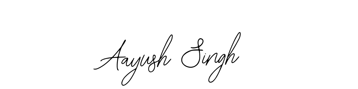 The best way (Bearetta-2O07w) to make a short signature is to pick only two or three words in your name. The name Aayush Singh include a total of six letters. For converting this name. Aayush Singh signature style 12 images and pictures png