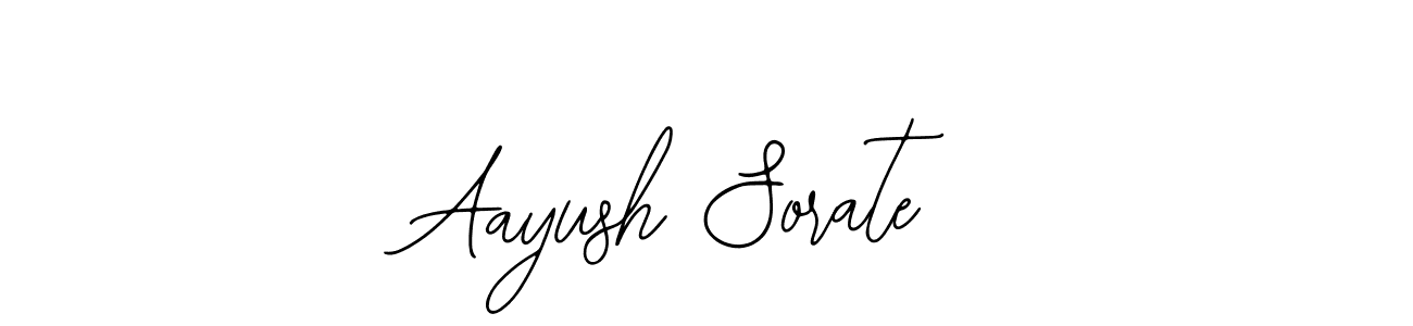 Design your own signature with our free online signature maker. With this signature software, you can create a handwritten (Bearetta-2O07w) signature for name Aayush Sorate. Aayush Sorate signature style 12 images and pictures png