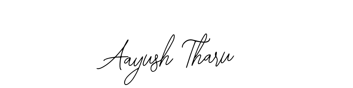 Make a beautiful signature design for name Aayush Tharu. Use this online signature maker to create a handwritten signature for free. Aayush Tharu signature style 12 images and pictures png