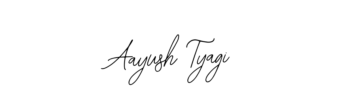 Design your own signature with our free online signature maker. With this signature software, you can create a handwritten (Bearetta-2O07w) signature for name Aayush Tyagi. Aayush Tyagi signature style 12 images and pictures png