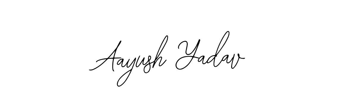 Also we have Aayush Yadav name is the best signature style. Create professional handwritten signature collection using Bearetta-2O07w autograph style. Aayush Yadav signature style 12 images and pictures png