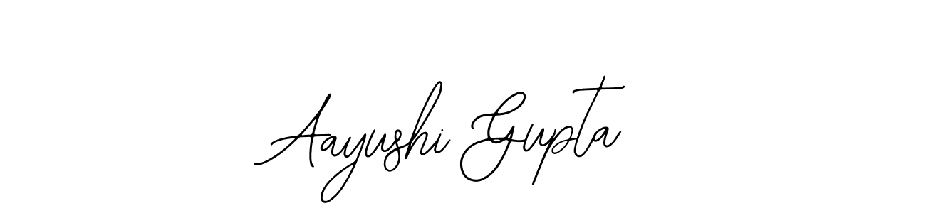 Make a beautiful signature design for name Aayushi Gupta. With this signature (Bearetta-2O07w) style, you can create a handwritten signature for free. Aayushi Gupta signature style 12 images and pictures png