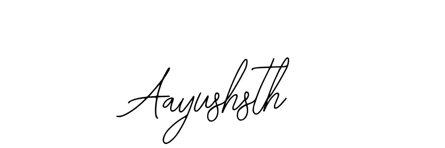 Also we have Aayushsth name is the best signature style. Create professional handwritten signature collection using Bearetta-2O07w autograph style. Aayushsth signature style 12 images and pictures png