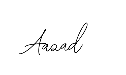 Use a signature maker to create a handwritten signature online. With this signature software, you can design (Bearetta-2O07w) your own signature for name Aazad. Aazad signature style 12 images and pictures png