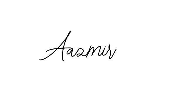 How to make Aazmir name signature. Use Bearetta-2O07w style for creating short signs online. This is the latest handwritten sign. Aazmir signature style 12 images and pictures png