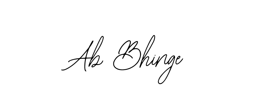 Here are the top 10 professional signature styles for the name Ab Bhinge. These are the best autograph styles you can use for your name. Ab Bhinge signature style 12 images and pictures png