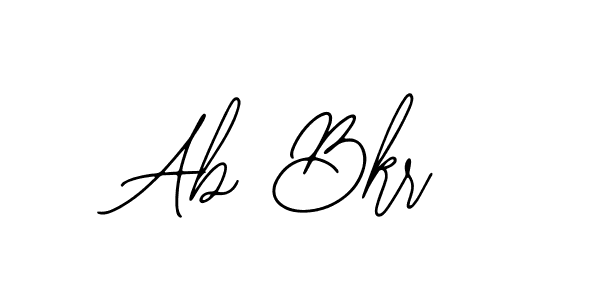 Make a beautiful signature design for name Ab Bkr. Use this online signature maker to create a handwritten signature for free. Ab Bkr signature style 12 images and pictures png