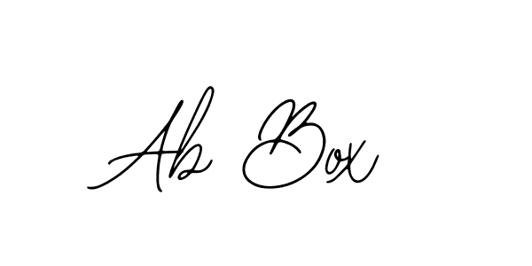 Also You can easily find your signature by using the search form. We will create Ab Box name handwritten signature images for you free of cost using Bearetta-2O07w sign style. Ab Box signature style 12 images and pictures png