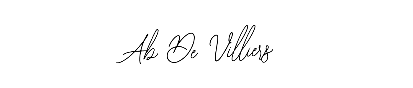 Design your own signature with our free online signature maker. With this signature software, you can create a handwritten (Bearetta-2O07w) signature for name Ab De Villiers. Ab De Villiers signature style 12 images and pictures png