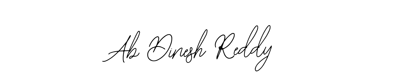 Use a signature maker to create a handwritten signature online. With this signature software, you can design (Bearetta-2O07w) your own signature for name Ab Dinesh Reddy. Ab Dinesh Reddy signature style 12 images and pictures png