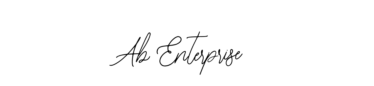 Use a signature maker to create a handwritten signature online. With this signature software, you can design (Bearetta-2O07w) your own signature for name Ab Enterprise. Ab Enterprise signature style 12 images and pictures png