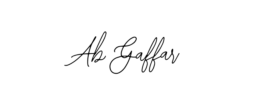 Make a beautiful signature design for name Ab Gaffar. With this signature (Bearetta-2O07w) style, you can create a handwritten signature for free. Ab Gaffar signature style 12 images and pictures png