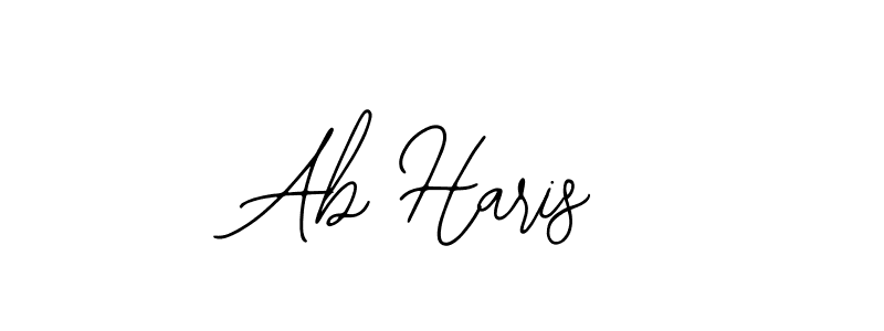 Create a beautiful signature design for name Ab Haris. With this signature (Bearetta-2O07w) fonts, you can make a handwritten signature for free. Ab Haris signature style 12 images and pictures png
