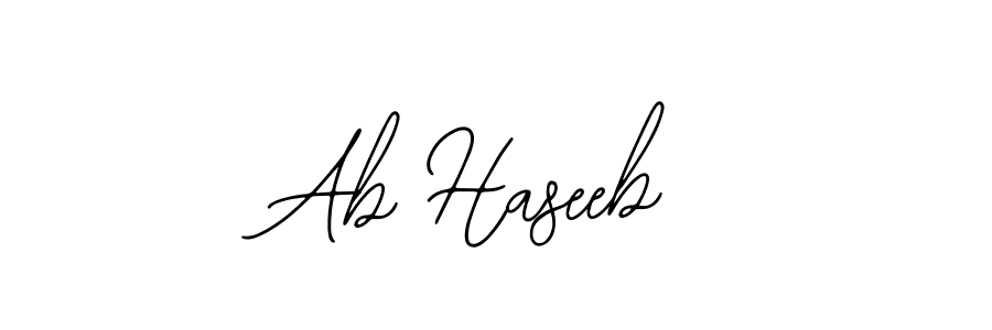 Check out images of Autograph of Ab Haseeb name. Actor Ab Haseeb Signature Style. Bearetta-2O07w is a professional sign style online. Ab Haseeb signature style 12 images and pictures png