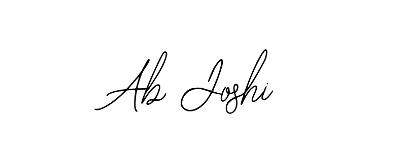 Make a beautiful signature design for name Ab Joshi. Use this online signature maker to create a handwritten signature for free. Ab Joshi signature style 12 images and pictures png