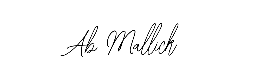 It looks lik you need a new signature style for name Ab Mallick. Design unique handwritten (Bearetta-2O07w) signature with our free signature maker in just a few clicks. Ab Mallick signature style 12 images and pictures png