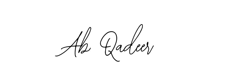 You can use this online signature creator to create a handwritten signature for the name Ab Qadeer. This is the best online autograph maker. Ab Qadeer signature style 12 images and pictures png