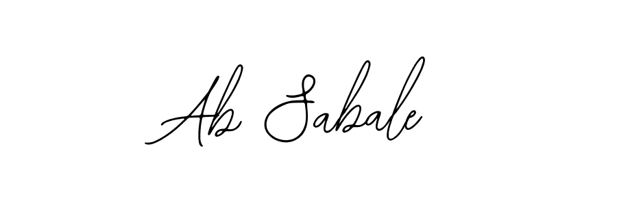 Also we have Ab Sabale name is the best signature style. Create professional handwritten signature collection using Bearetta-2O07w autograph style. Ab Sabale signature style 12 images and pictures png