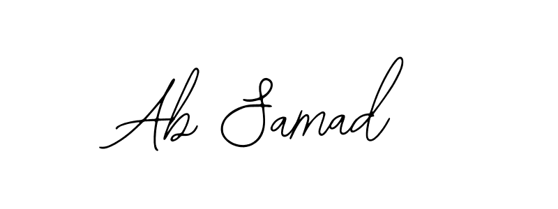 Create a beautiful signature design for name Ab Samad. With this signature (Bearetta-2O07w) fonts, you can make a handwritten signature for free. Ab Samad signature style 12 images and pictures png