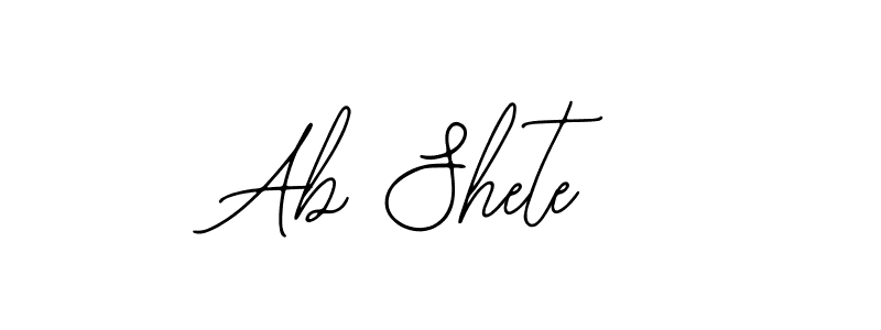 This is the best signature style for the Ab Shete name. Also you like these signature font (Bearetta-2O07w). Mix name signature. Ab Shete signature style 12 images and pictures png